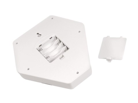 Solarna atrapa syreny alarmowej, biała, 3x LED solarna, DC3200 W Solarna atrapa syreny alarmowej, biała, 3x LED solarna, DC3200 W