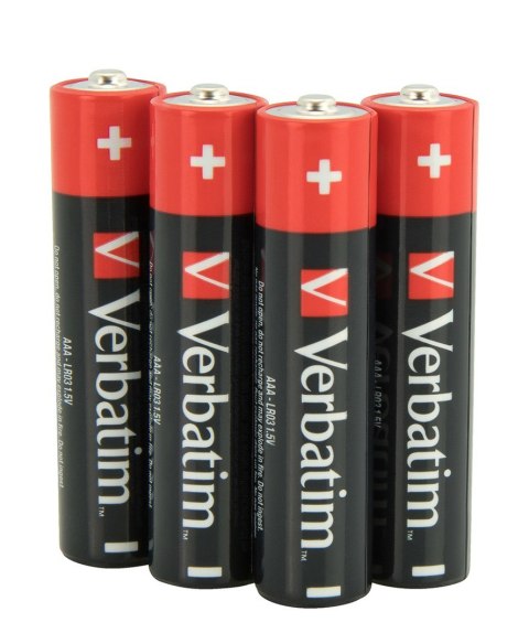 VERBATIM AAA ALKALINE BATTERY/10 PACK / LR03 VERBATIM AAA ALKALINE BATTERY/10 PACK / LR03