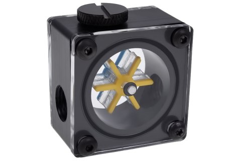 Alphacool Ice Wing Wskaźnik przepływu G1/4 Square - Acetal Alphacool Ice Wing Wskaźnik przepływu G1/4 Square - Acetal