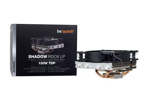 K Cooler Multi be quiet! Shadow Rock LP | 1700 FMx,AM3/4%5,115x 1200,2011 TDP 130W K Cooler Multi be quiet! Shadow Rock LP | 1700 FMx,AM3/4%5,115x 1200,2011 TDP 130W