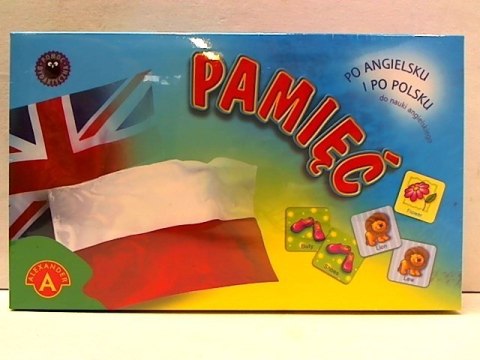 Pamięć Angielska gra . 0130 p8. ALEXANDER Pamięć Angielska gra . 0130 p8. ALEXANDER