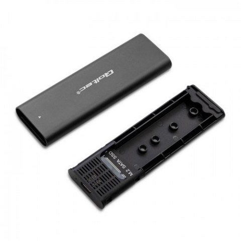 Qoltec Obudowa | kieszeń do dysków M.2 SATA SSD | NGFF | USB typ C Qoltec Obudowa | kieszeń do dysków M.2 SATA SSD | NGFF | USB typ C