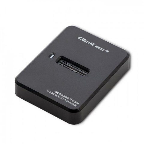 Stacja dokująca dysków SSD M.2 SATA/PCIe NGFF/NVMe USB 3.1 Qoltec Stacja dokująca dysków SSD M.2 SATA/PCIe NGFF/NVMe USB 3.1 Qoltec