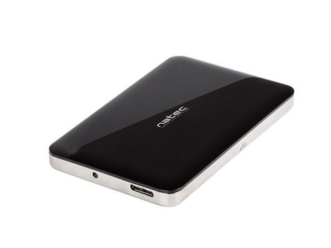 Zewnętrzna obudowa dysku Natec Oyster 2 Slim SATA 2.5cala USB 3.0 Czarny Zewnętrzna obudowa dysku Natec Oyster 2 Slim SATA 2.5cala USB 3.0 Czarny
