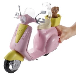 Barbie Skuter ze szczeniaczkiem FRP56 MATTEL p2