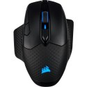 Bezprzewodowa mysz gamingowa Corsair Dark Core RGB PRO SE, Qi - Czarna