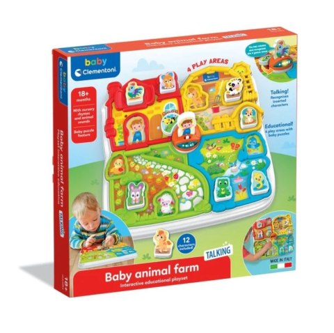 Clementoni Baby Farma interaktywna 17723 Clementoni Baby Farma interaktywna 17723