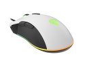 Geneza | Mysz do gier | Przewodowe | Krypton 290 | Optyczny | Mysz do gier | USB 2.0 | Biały | Tak