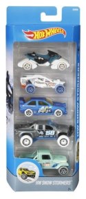 Hot Wheels Auto 1:64 pięciopak 1806 p12 MATTEL mix