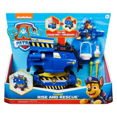 PAW PATROL / Psi Patrol Rise and Rescue Pojazd Chase'a 6063637 Spin Master