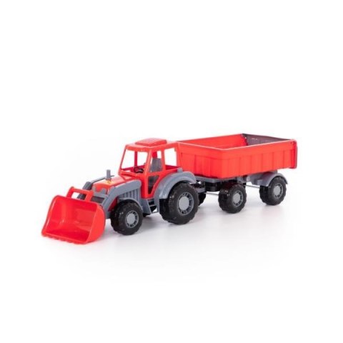 Polesie 35349 "Altay" Traktor z przyczepą w siatce Polesie 35349 "Altay" Traktor z przyczepą w siatce