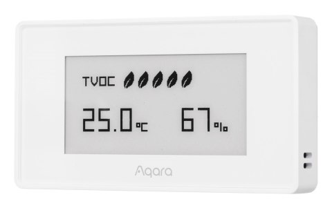 AQARA Czujnik jakości powietrza TVOC AAQS-S01 Homekit EU AQARA Czujnik jakości powietrza TVOC AAQS-S01 Homekit EU