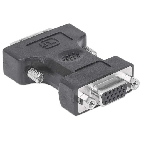 Adapter DVI-I na VGA D-SUB M/F Manhattan 328883 Adapter DVI-I na VGA D-SUB M/F Manhattan 328883