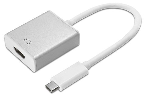 Adapter USB Type-C Maclean, HDMI 1080p 4k@30Hz HDCP 2.2, Metalowa obudowa MCTV-841 Adapter USB Type-C Maclean, HDMI 1080p 4k@30Hz HDCP 2.2, Metalowa obudowa MCTV-841