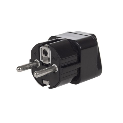 Adapter gniazdo UK Maclean, na wtyk EU, uniwersalny, czarny, MCE155 Adapter gniazdo UK Maclean, na wtyk EU, uniwersalny, czarny, MCE155
