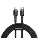 CABLE USB-C TO USB-C 2M/GRAY/BLACK CATKLF-HG1 BASEUS