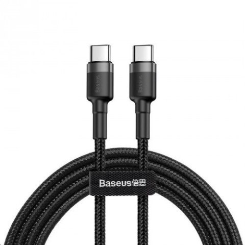 CABLE USB-C TO USB-C 2M/GRAY/BLACK CATKLF-HG1 BASEUS