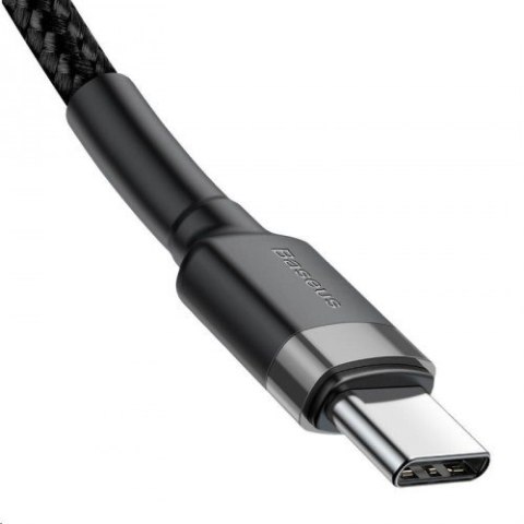 CABLE USB-C TO USB-C 2M/GRAY/BLACK CATKLF-HG1 BASEUS CABLE USB-C TO USB-C 2M/GRAY/BLACK CATKLF-HG1 BASEUS