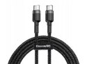 CABLE USB-C TO USB-C 2M/GRAY/BLACK CATKLF-HG1 BASEUS