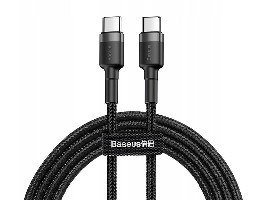CABLE USB-C TO USB-C 2M/GRAY/BLACK CATKLF-HG1 BASEUS CABLE USB-C TO USB-C 2M/GRAY/BLACK CATKLF-HG1 BASEUS