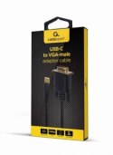 CABLE USB-C TO VGA-M 2M/BLIST A-CM-VGAM-01 GEMBIRD