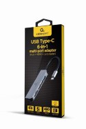 I/O ADAPTER USB-C TO HDMI/USB3/6IN1 A-CM-COMBO6-02 GEMBIRD