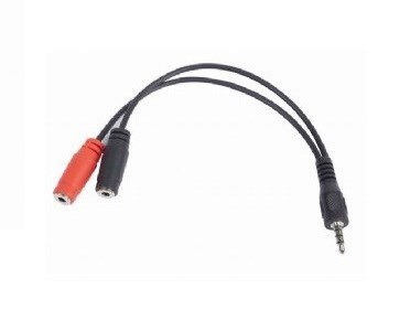 KABEL AUDIO 3.5MM 4-PIN TO 3.5MM S+MIC CCA-417 GEMBIRD