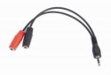 KABEL AUDIO 3.5MM 4-PIN TO 3.5MM S+MIC CCA-417 GEMBIRD