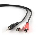 KABEL AUDIO 3.5MM TO 2RCA 0.2M CCA-458/0.2 GEMBIRD