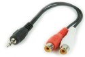 KABEL AUDIO 3.5MM TO 2RCA SOCKET CCA-406 GEMBIRD