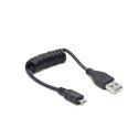 KABEL USB2 A PLUG/MICRO B 0.6M CC-MUSB2C-AMBM-0.6M GEMBIRD