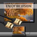 Kabel HDMI M/M, v2.1 Ultra high speed 8K Qoltec (2m)