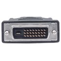 Kabel HDMI na DVI-D 24+1 Dual Link M/M 1.8m Czarny
