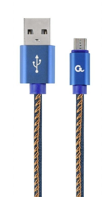 Kabel USB 2.0-micro USB 2.0 Gembird CC-USB2J-AMmBM-1M-BL