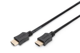 Kabel połączeniowy HDMI 1.4 High Speed Ethernet 1080p60Hz FHD HDMI A/HDMI A M/M czarny 10m