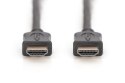 Kabel połączeniowy HDMI 1.4 High Speed Ethernet 1080p60Hz FHD HDMI A/HDMI A M/M czarny 10m