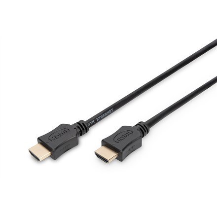 Kabel połączeniowy HDMI 1.4 High Speed Ethernet 1080p60Hz FHD HDMI A/HDMI A M/M czarny 10m Kabel połączeniowy HDMI 1.4 High Speed Ethernet 1080p60Hz FHD HDMI A/HDMI A M/M czarny 10m