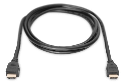 Kabel połączeniowy HDMI 2.1 Ultra High Speed 8K60Hz UHD HDMI A/HDMI A M/M czarny 1m Kabel połączeniowy HDMI 2.1 Ultra High Speed 8K60Hz UHD HDMI A/HDMI A M/M czarny 1m