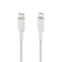 LIGHTNING/USB-C CABLE/MFI ZERTIFIZIERT 1M WHITE