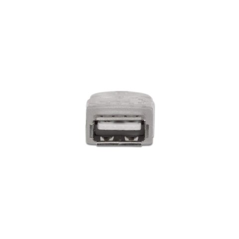 PRZEDŁUŻACZ USB 2.0 A-A M/F 3M SREBRNY PRZEDŁUŻACZ USB 2.0 A-A M/F 3M SREBRNY
