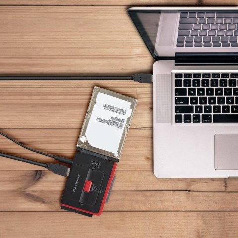 Qoltec Adapter USB 3.0 do IDE | SATA III Qoltec Adapter USB 3.0 do IDE | SATA III