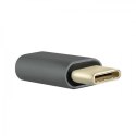 Qoltec Adapter USB 3.1 Typ C męski | Micro USB 2.0 B żeński