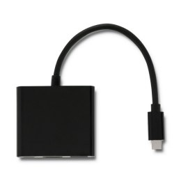 Qoltec Hub Adapter USB-C 3.1 3w1 | USB 3.0 | HDMI 4K | USB-C 3.1 PD 100W