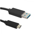 Qoltec Kabel USB 3.1 typ C męski | USB 3.0 A męski | 1.8m