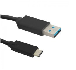 Qoltec Kabel USB 3.1 typ C męski | USB 3.0 A męski | 1.8m