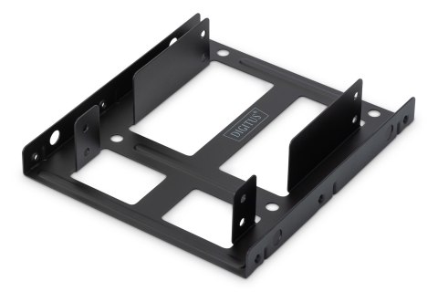 Ramka montażowa/Adapter SSD/HDD 2x 2.5" do 3.5"(ATA, SATA, SSD) metalowa ,zestaw, czarna Ramka montażowa/Adapter SSD/HDD 2x 2.5" do 3.5"(ATA, SATA, SSD) metalowa ,zestaw, czarna