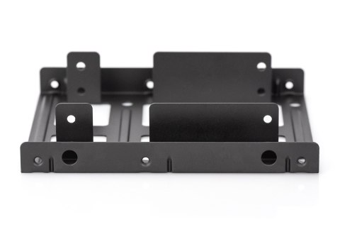 Ramka montażowa/Adapter SSD/HDD 2x 2.5" do 3.5"(ATA, SATA, SSD) metalowa ,zestaw, czarna Ramka montażowa/Adapter SSD/HDD 2x 2.5" do 3.5"(ATA, SATA, SSD) metalowa ,zestaw, czarna