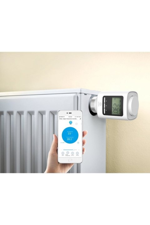 Smart Głowica Grzejnikowa WOOX R7067-SINGLE ZigBee Smart Głowica Grzejnikowa WOOX R7067-SINGLE ZigBee