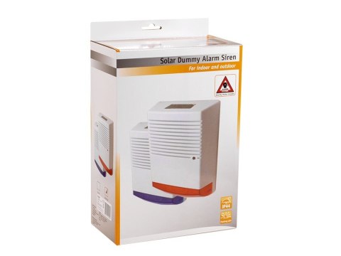 Solarna atrapa syreny alarmowej DC3300 duża profesjonalna Solarna atrapa syreny alarmowej DC3300 duża profesjonalna