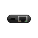 USB-C TO GIGABIT-ETHERNET-ADAP/60W PD BLACK